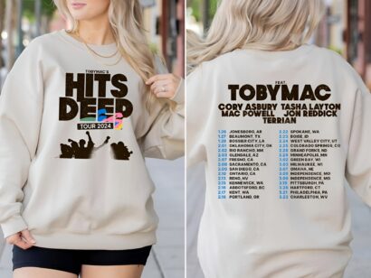 TobyMac Shirt, Hits Deep Tour 2024 tshirt, TobyMac Tour 2024 T-shirt