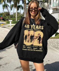 Vintage U2 Rock Band T-Shirt, U2 Rock Band 48 Years 1976 – 2024, Achtung Baby Shirt, U2 Achtung Baby Las Vegas Tour 2024