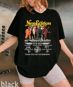 New Edition Shirt, New Edition 46th Anniversary 1978-2024 Shirt, New Edition Band Sweatshirt