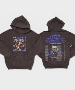 Drake J Cole Big As The What Tour 2024 2 side Shirt, Drake J Cole Its All Blur Tour Shirt