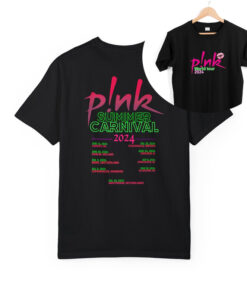 P!nk Pink Summer Carnival Merch, Pink world tour 2024 graphic tee