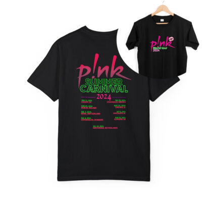 P!nk Pink Summer Carnival Merch, Pink world tour 2024 graphic tee