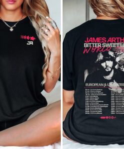 James Arthur Tour 2024 Shirt, James Arthur Bitter Sweet Love 2024 World Tour Shirt, James Arthur Tshirt