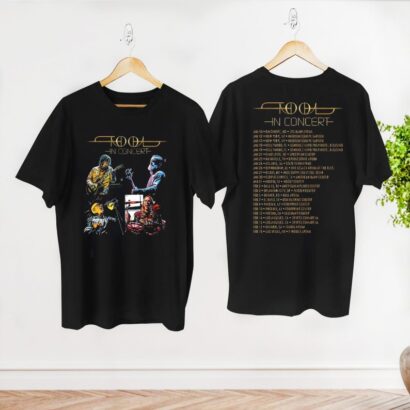 Rock Band Tool 2024 Tour Shirt, 2024 Tool In Concert Unisex Shirt, Tool Band Fan Gift Shirt