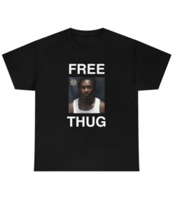 FREE THUGGER Young Thug Tee, Young Thug T-Shirt