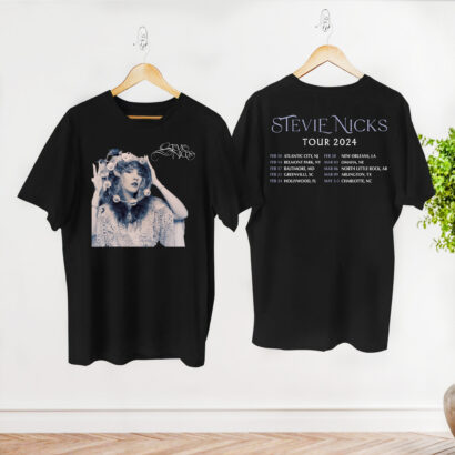 2024 Stevie Nicks Tour Live In Concert T-Shirt, Stevie Nicks Shirt, Stevie Nicks On Tour