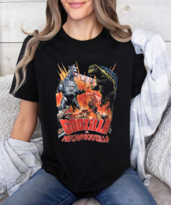 Vintage RARE Godzilla vs. MechaGodzilla T-Shirt, Godzilla shirt, Mechagodzilla shirt, Movie memorabilia shirt