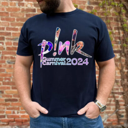 P!nk Pink Singer Summer Carnival 2024 Tour Shirt, Pink Fan Lovers Shirt, Music Tour 2024 Shirt, Trustfall Album Shirt, 2024 P!nk shirt