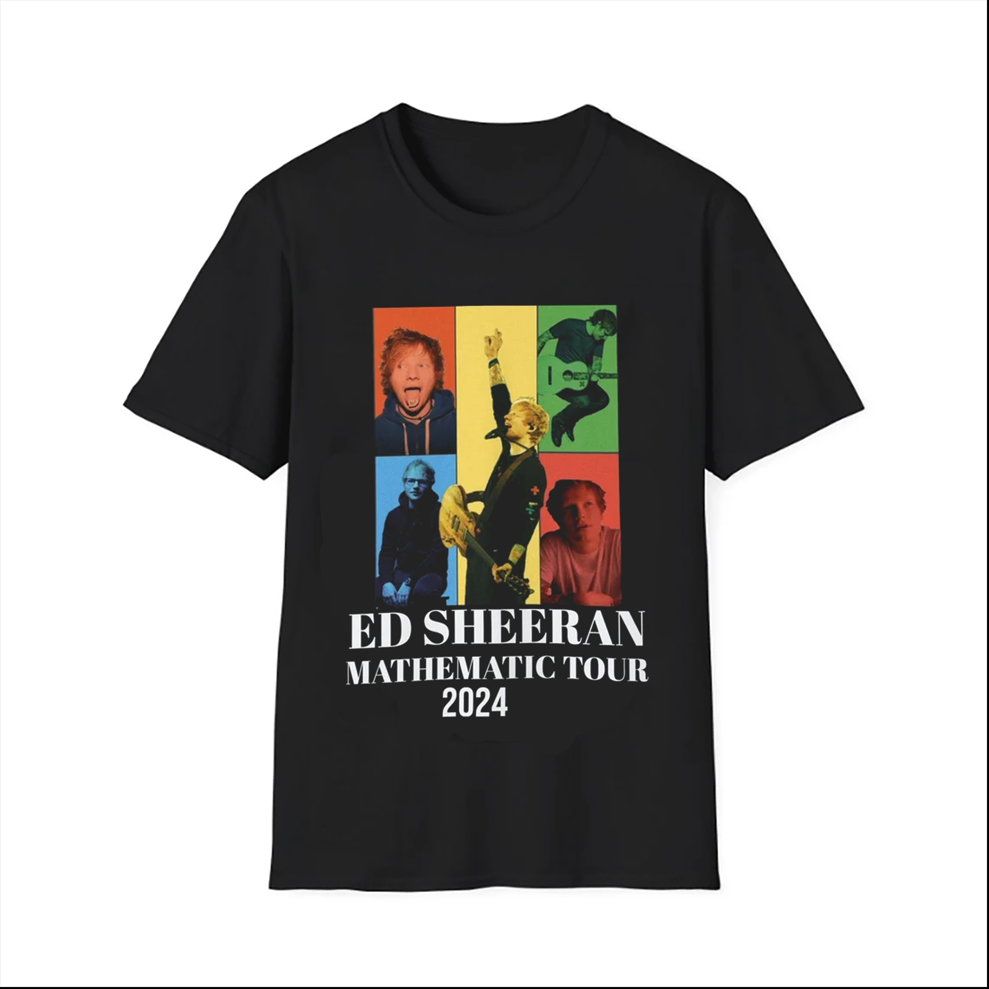 ED Sheeran Tour 2024 Concert Shirt, Exclusive Ed Sheeran Europe 2024