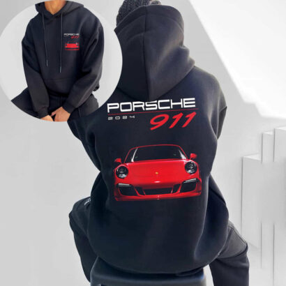 Porsche 911 Shirt, Porsche 911 Black Hoodie