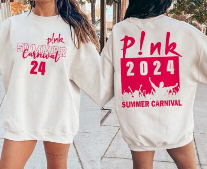 P!nk Singer Summer Carnival 2024 Tour Shirt, Concert 2024 P!nk shirt, Pink Fan Lovers