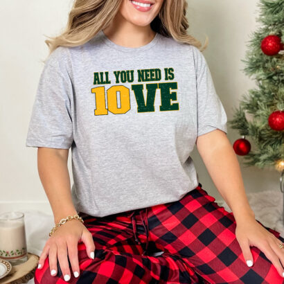 All You Need is Love Packers Unisex tshirt, All You Need is Love Packers Sweatshirt