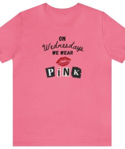 Mean Girls t-shirt, Wednesday Pink tee