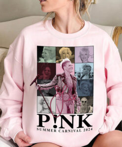 P!nk Pink Singer Summer Carnival 2024 Tour Shirt, Trustfall Album Shirt, Concert 2024 P!nk shirt