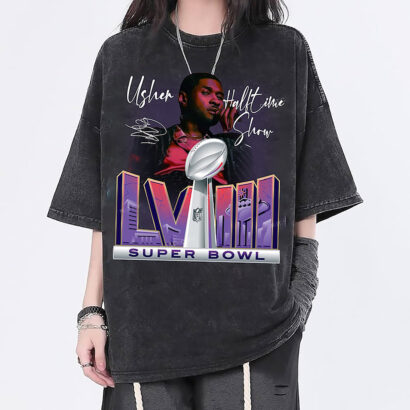 Usher Shirt, Usher Super Bowl 2024 shirt, Usher Halftime Show Tee