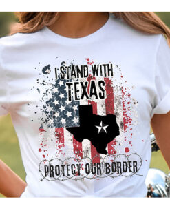 I Stand With Texas Shirt, Defend the Border, Come and Cut It Tee, Men Women Don't Mess With Texas Strong, Won't Back Down