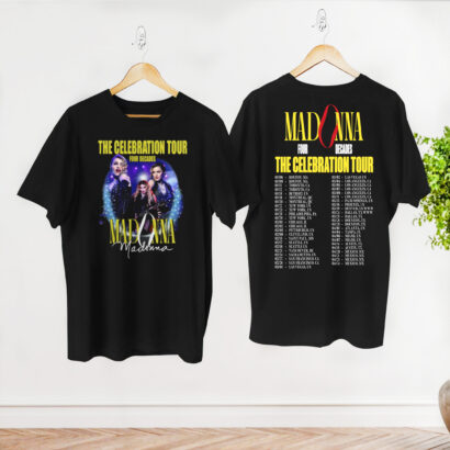 Madonna 2024 Tour Shirt, Madonna The Celebration Tour Merch, 90s Vintage Madonna Shirt, Madonna Concert Merch