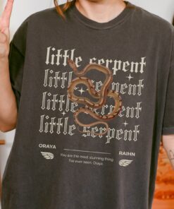 Oraya Tee-Shirt, The Serpent and The Wings of Night Comfort Colors Reading Shirt, Official Carissa Broadbent Merch Shirt