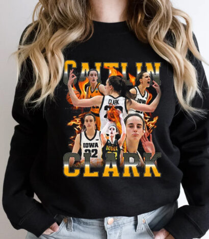 Retro Caiitlin Claark Trizzy T-Shirt, Claark 22 From The Logo Sweatshirt, Caiitlin Claark Merch