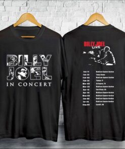 Billy Joel World Tour 2024 Unisex Shirt, Billy Joel Shirt