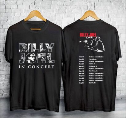 Billy Joel World Tour 2024 Unisex Shirt, Billy Joel Shirt