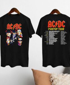 ACDC Band 90s Vintage Shirt, ACDC Pwr Up World Tour 2024 Shirt, Rock Band ACDC 2024 Concert Shirt, Acdc Fan Shirt