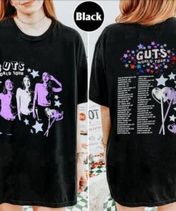 Guts Olivia 2024 World Tour Unisex Shirt, Vintage Olivia Guts Tour Shirt, Rodrigo World Tour Concert Shirt