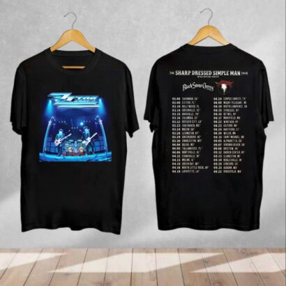 Lynyrd Skynyrd Tour 2024 Shirt, Lynyrd Skynyrd Tour, Lynyrd Skynyrd Merch, ZZ Top Merch