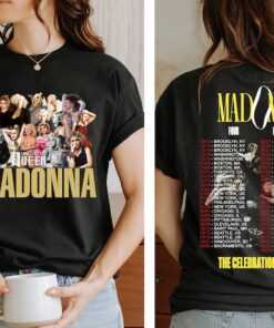 Madonna Tour 2024 Shirt, Madonna Shirt, Madonna The Celebration Tour Four Decades Music Tour 2024 Shirt