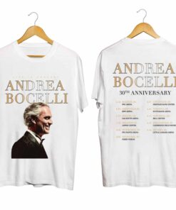 Andrea Bocelli 2024 Tour Shirt, Andrea Bocelli Fan Shirt, Andrea Bocelli 2024 Concert Shirt
