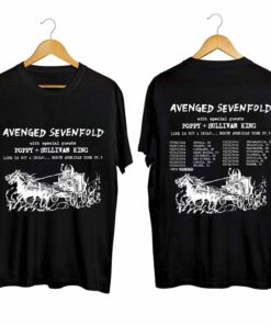 Avenged Sevenfold Tour 2024 Shirt, Avenged Sevenfold Band Fan Shirt, Avenged Sevenfold 2024 Tour Shirt