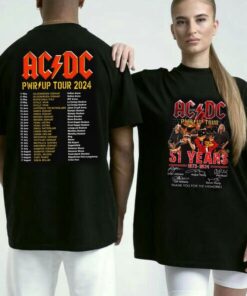 Acdc tour 2024 Shirt, Acdc band