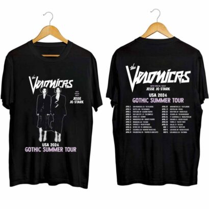 The Veronicas Tour 2024 Shirt, The Veronicas Band Fan Shirt, The Veronicas 2024 Concert Shirt, Gothic Summer Concert Shirt