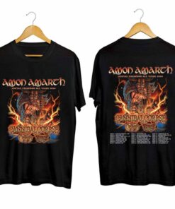 Amon Amarth Band Shirt, Metal Crushes All Tour 2024 Shirt, Amon Amarth 2024 Concert Shirt