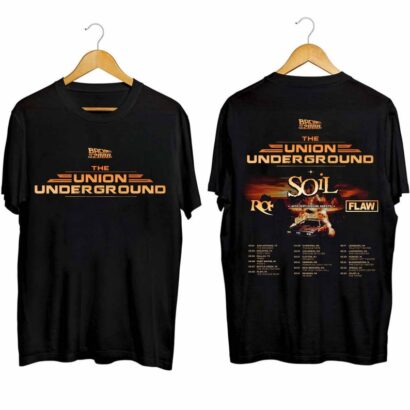 Union Underground Tour 2024 Shirt, Union Underground Band Fan Shirt, Union Underground 2024 Concert Shirt