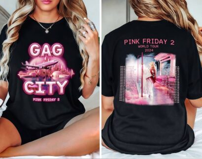 Nicki Minaj Pink Friday 2 Tour Shirt, Gag City Shirt, Nicki Minaj World Tour Shirt, Nicki Minaj Statue Sweatshirt, Pink Friday 2 Sweatshirt