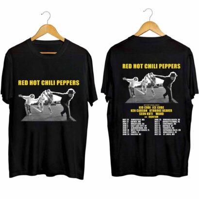 Red Hot Chili Peppers 2024 Tour Shirt, 2024 Chili Peppers Tour Shirt, RHCP Tour Shirt 2024, Unlimited Love Tour Shirt