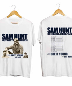 Sam Hunt 2024 Outskirts Tour Shirt, Sam Hunt Country Music 2024 Tour Shirt, Outskirts 2024 Concert Shirt