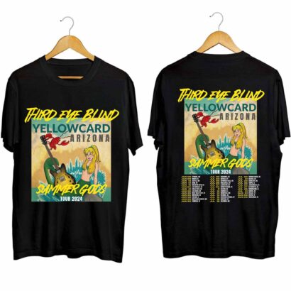 Third Eye Blind 2024 Tour Shirt, 2024 Summer Gods Tour Shirt, Third Eye Blind Summer Gods 2024 Concert Shirt