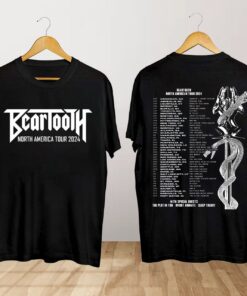 Beartooth North American Tour 2024 Shirt, Beartooth Concert Shirt, North American Tour 2024 Shirt