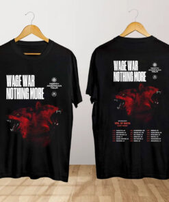 Nothing More and Wage War Spring 2024 US Tour Shirt, Nothing More Concert Shirt, Wage War Spring 2024 US Tour Shirt