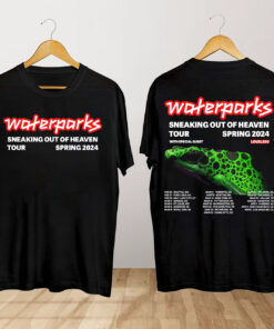 Waterparks Sneaking Out of Heaven 2024 Spring Tour Shirt, Waterparks Concert Shirt, Sneaking Out of Heaven Tour Shirt