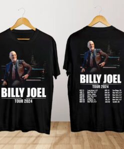 Billy Joel World Tour 2024 T Shirt, Billy Joel Concert Shirt, Billy Joel World Tour 2024 Shirt, Billy Joel Fan Gift, Billy Joel Tour Shirt