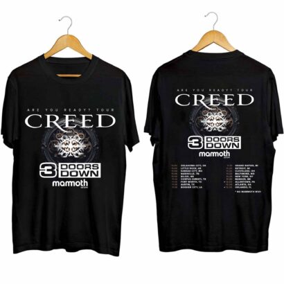 Creed 2024 Tour Shirt, Are You Ready Tour Shirt, Creed 2024 Concert Shirt, Creed Tee, Creed Rock Band Shirt