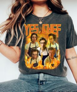 Vintage Yes Chef Jeremy Allen Shirt, The Bear 2023 Homage Shirt, Carmen Berzatto Shirt