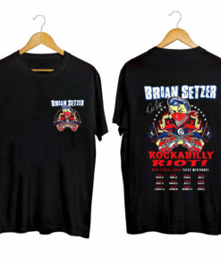 Brian Setzer 2024 tour shirt, Brian Setzer Rockabilly Riot 2024 Tour Shirt, Brian Setzer 2024 Concert Shirt, Rockabilly Riot! 2024 Concert Shirt