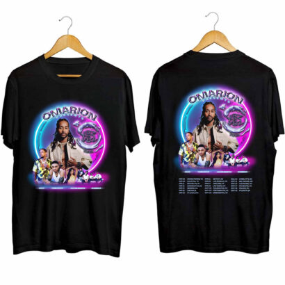 Omarion 2024 tour shirt, Omarion The Vbz On Vbz Tour 2024 Shirt, Omarion 2024 Concert Shirt, The Vbz On Vbz 2024 Concert Shirt