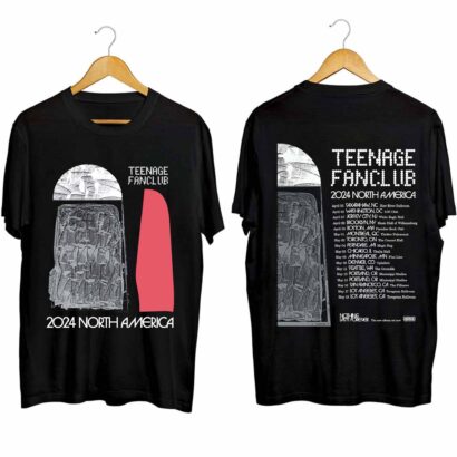 Teenage Fanclub 2024 Tour Shirt, Teenage Fanclub Shirt, Teenage Fanclub 2024 Concert Shirt, Teenage Fanclub Shirt Gift