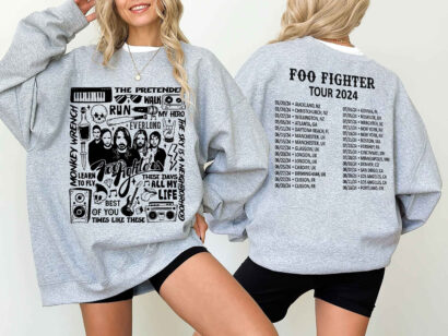 Foo Fighters Tour 2024 Shirt, Foo Fighters Shirt, Everything Or Nothing At Shirt