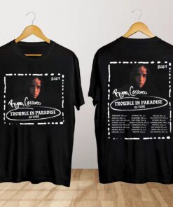 Ryan Caraveo Trouble in Paradise Tour 2024 Shirt, Ryan Caraveo Concert Shirt, Trouble in Paradise Tour 2024 Shirt